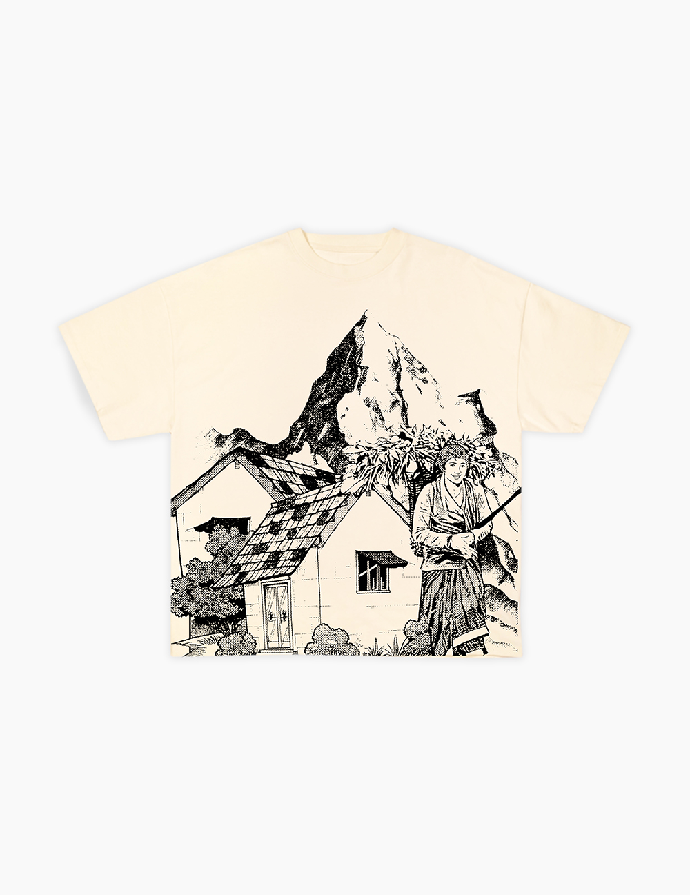 अपण घर OVERSIZED TEE
