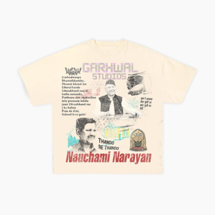 NEGI DA OVERSIZED TEE - PALE CREAME