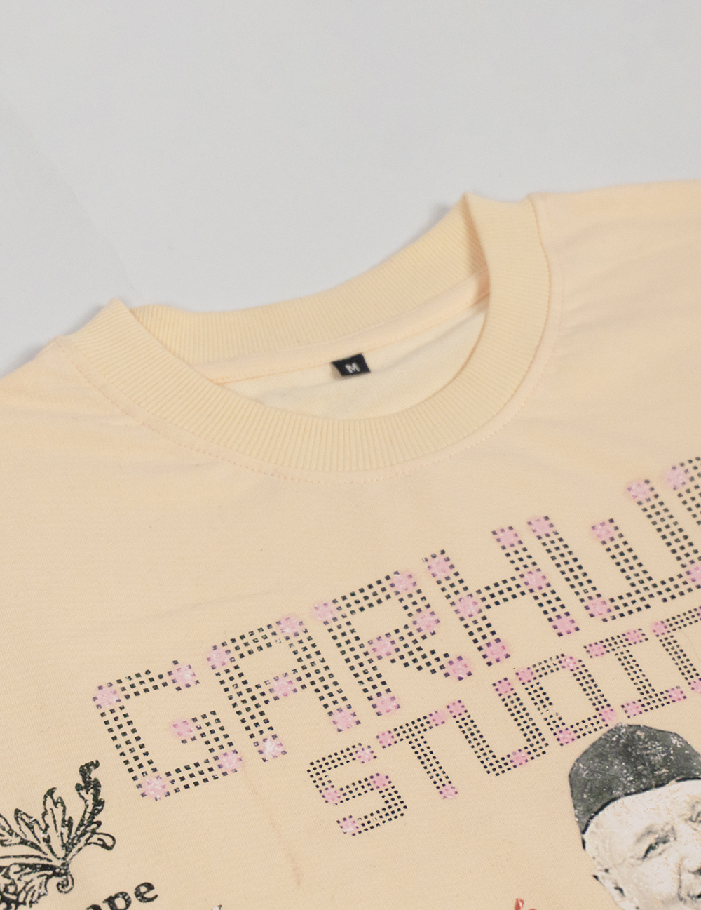 NEGI DA OVERSIZED TEE - PALE CREAME